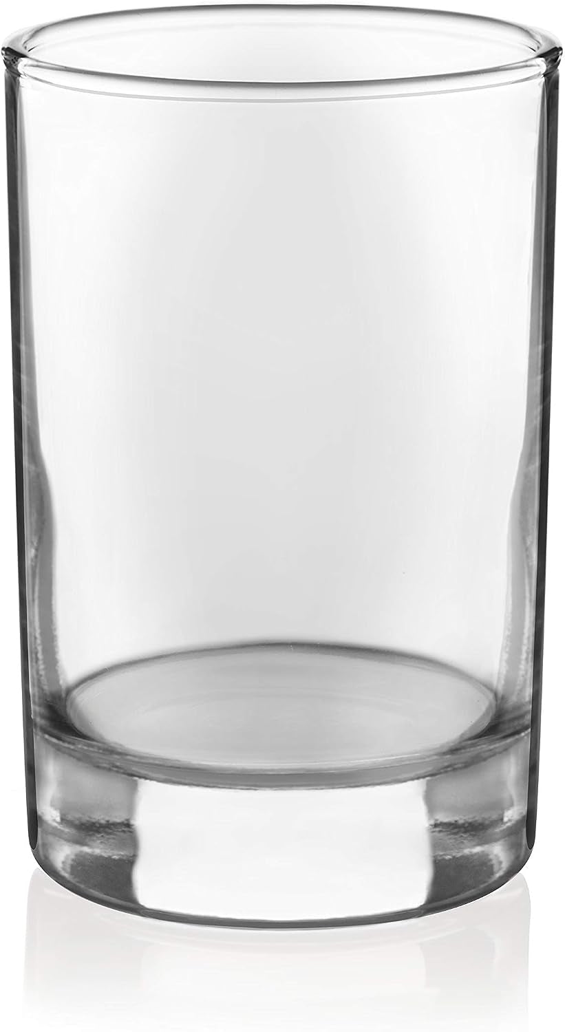 Heavy Base Juice Glass (Set of 4), 5.5 Oz, Clear