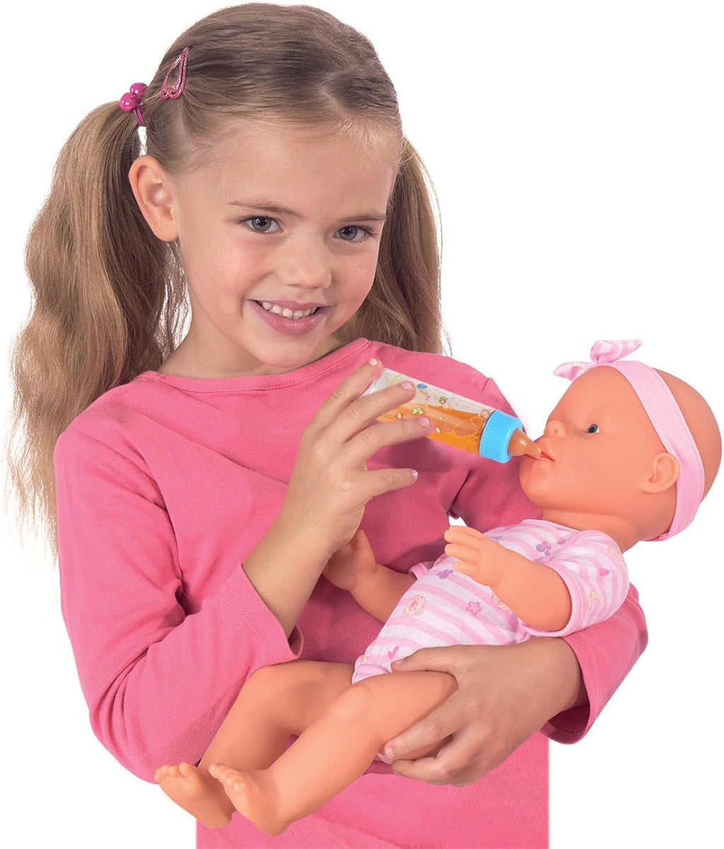 Baby Doll Bottle Accessories - 6 Pcs Magic Milk Feeding Toys Light Purple