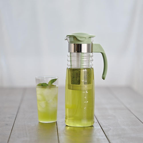 "Mizudashi" Cold Brew Tea Maker, 1200Ml, Smoky Green
