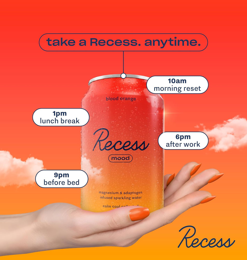 Mood Calm Drink, Blood Orange, 12 Pack