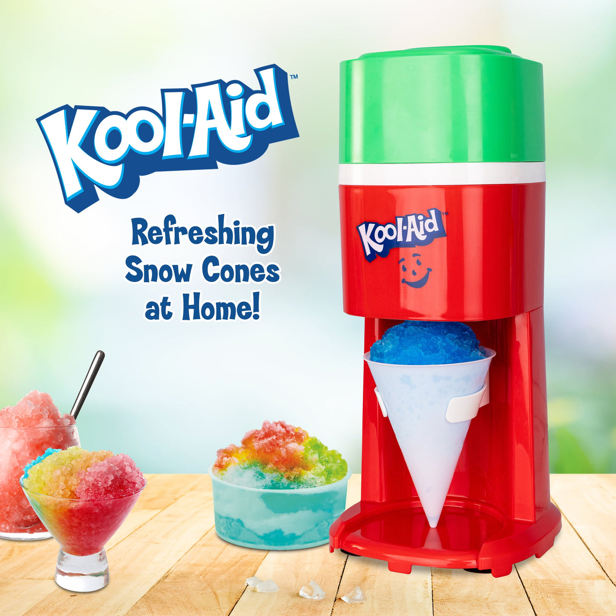 Snow Cone Maker, Strawberry Red